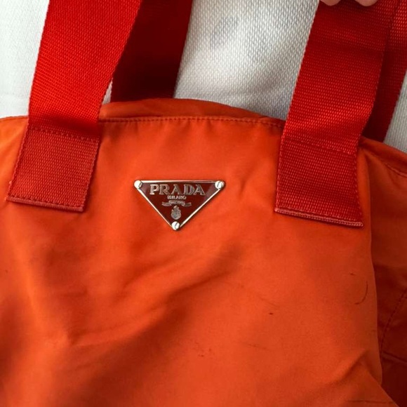 Prada Orange Tote Bag - Picture 3 of 4